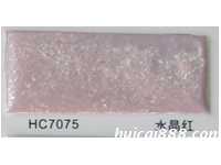 水晶红珠光粉