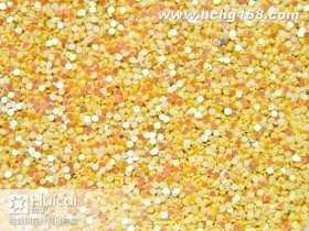 L91#圆幻彩金黄金葱粉